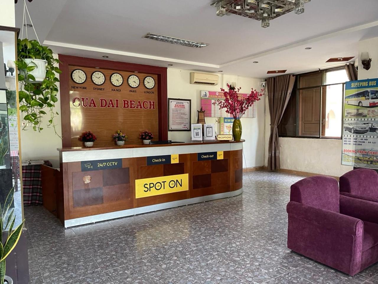 Cua Dai Beach Hotel View Beach & River An Luong Exterior foto